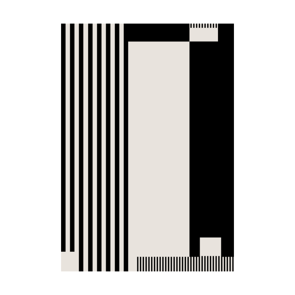 Strian Geometric Washable Rugs