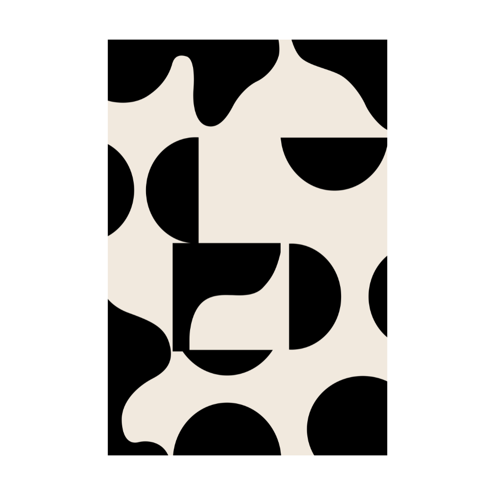 Modulo Geometric Washable Rugs