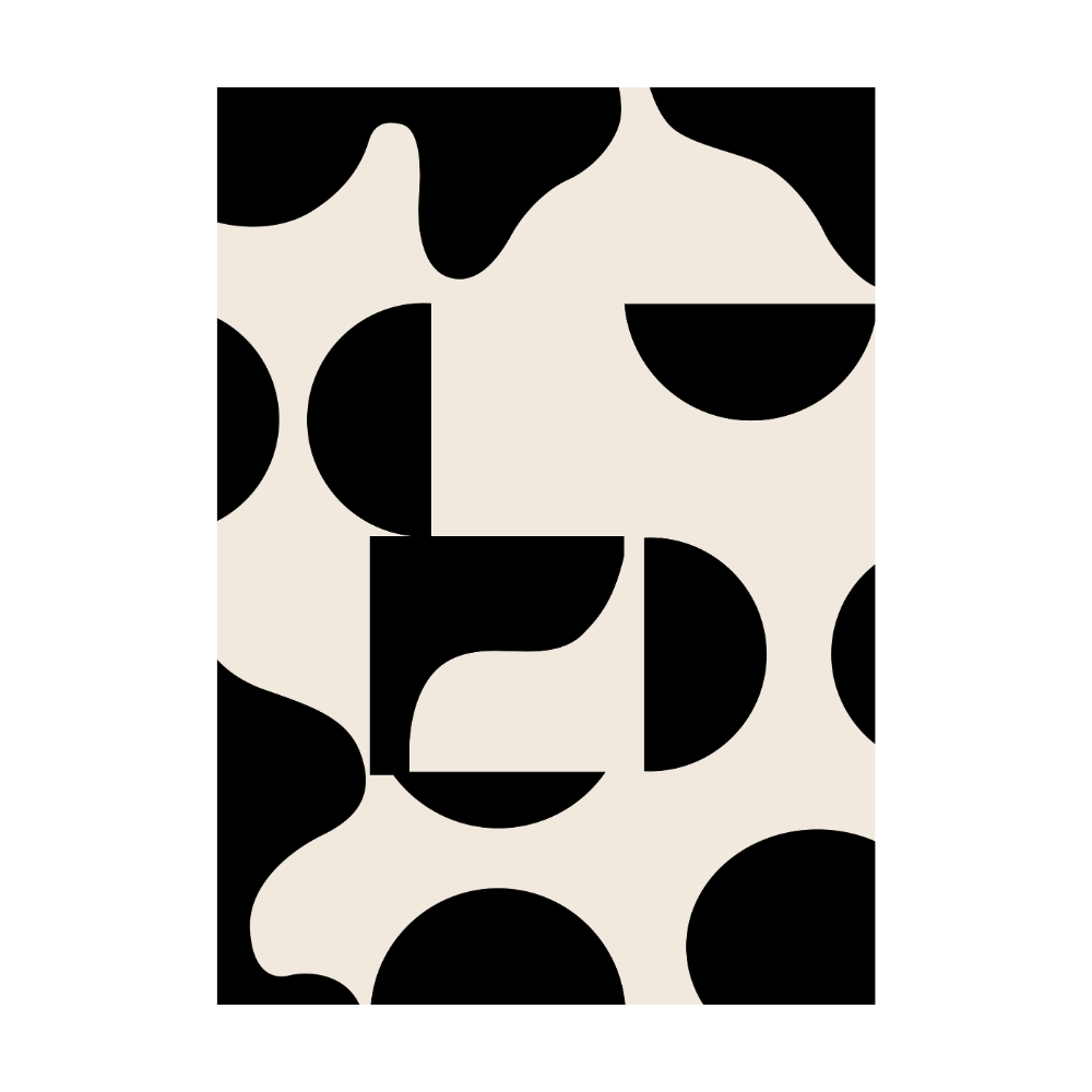 Modulo Geometric Washable Rugs