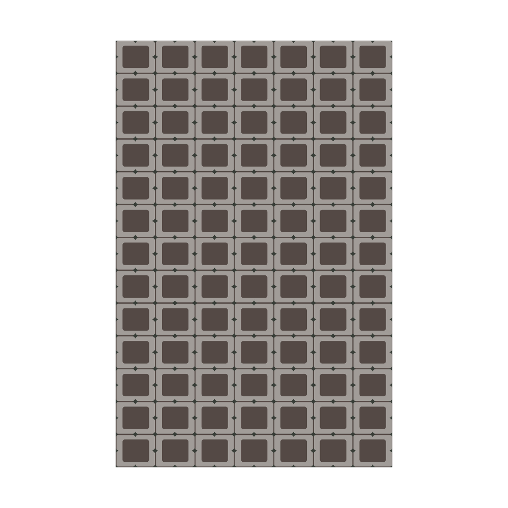 Perseus Checkered Washable Rugs