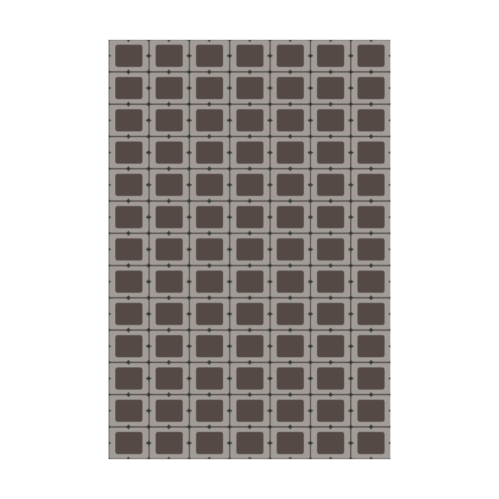Perseus Checkered Washable Rugs