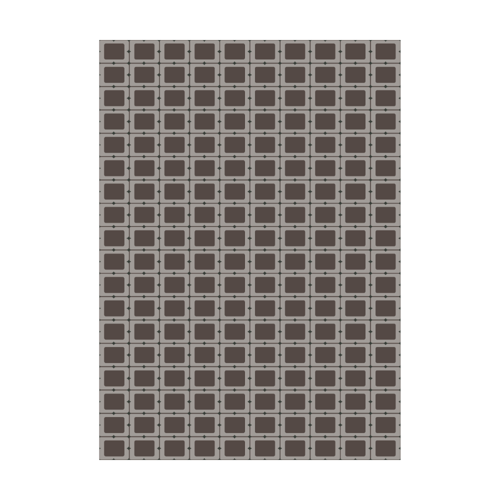 Perseus Checkered Washable Rugs