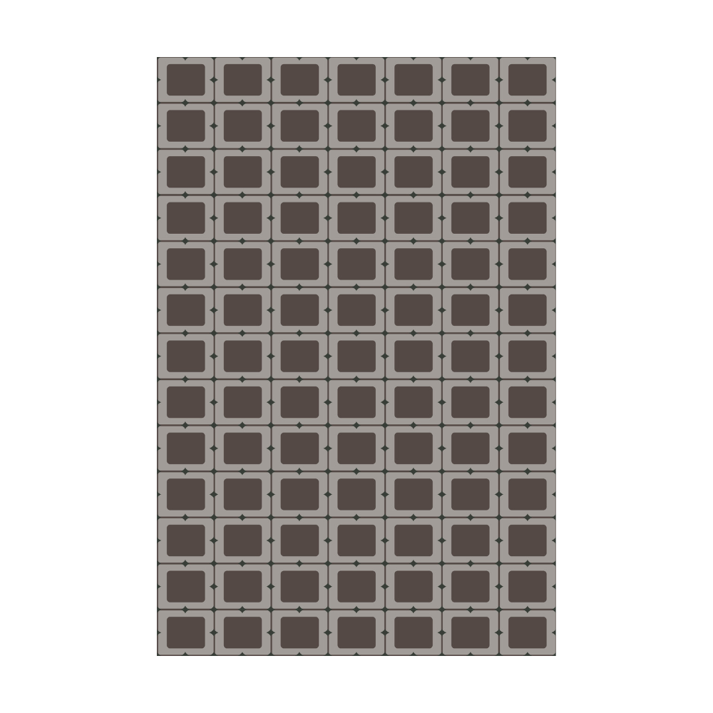 Perseus Checkered Washable Rugs