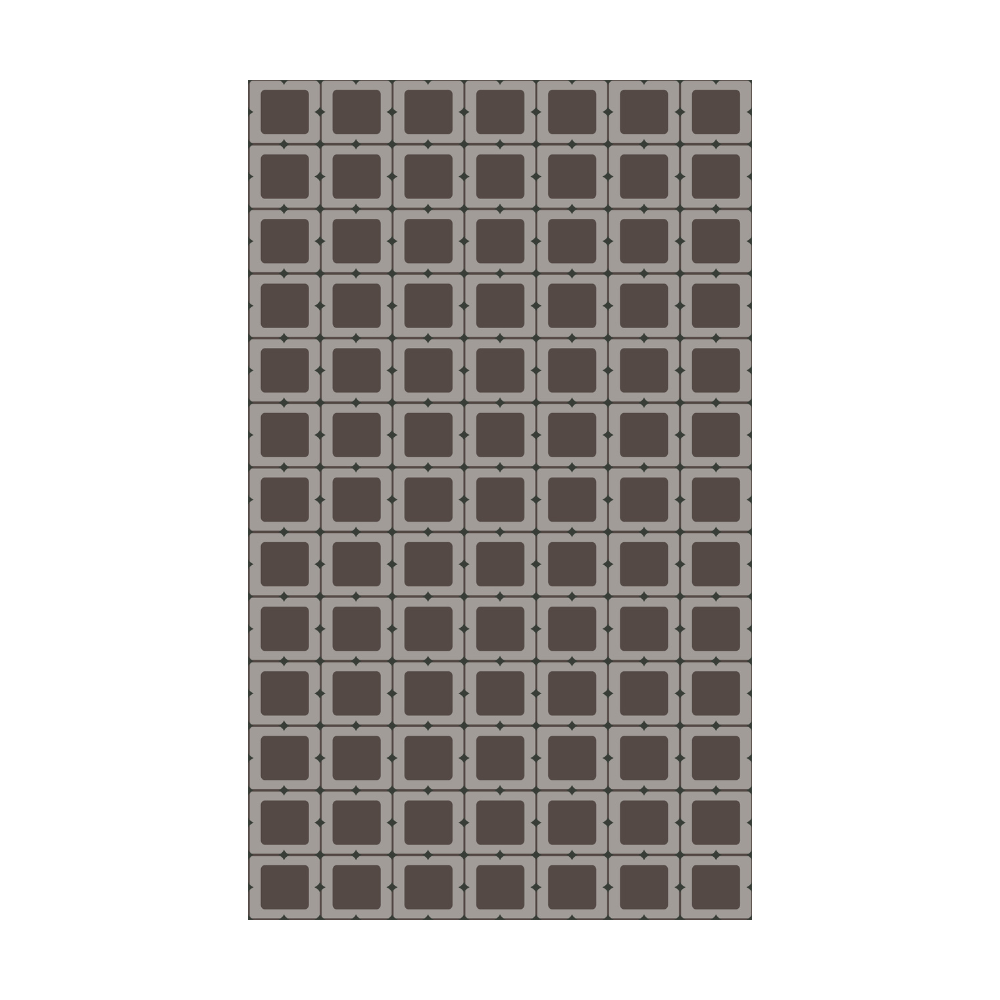 Perseus Checkered Washable Rugs
