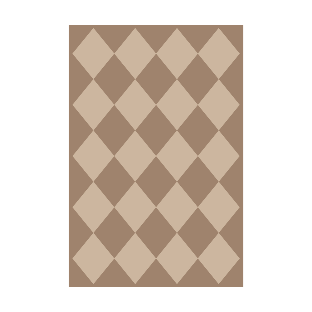 Xanthe Checkered Washable Rugs