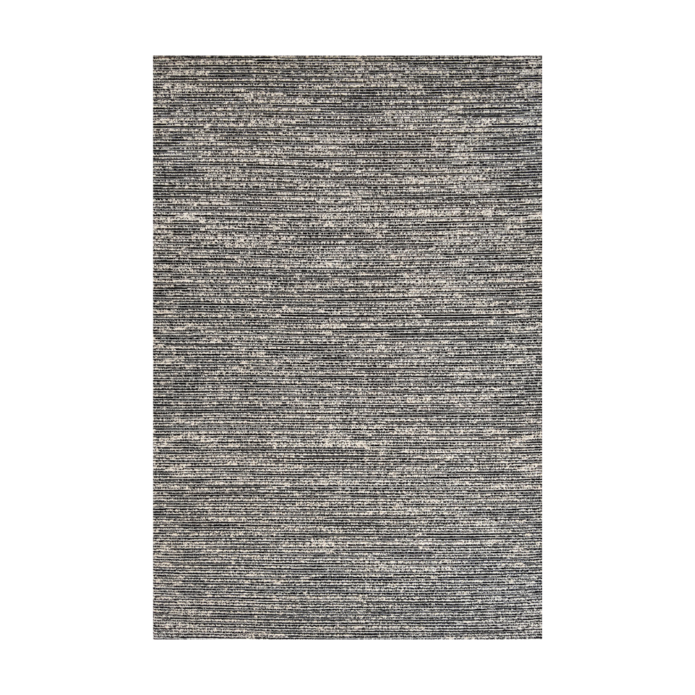Seraphina Stripes Textured Rug in gray, perfect for stylish home interiors.
