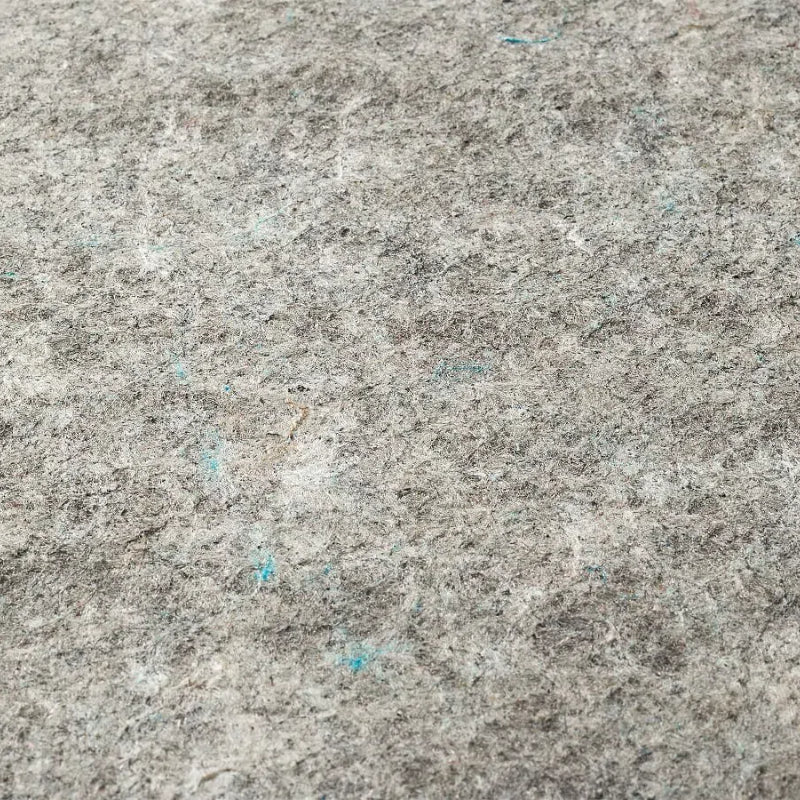 Gray nonskid rug pad for enhanced stability and durability