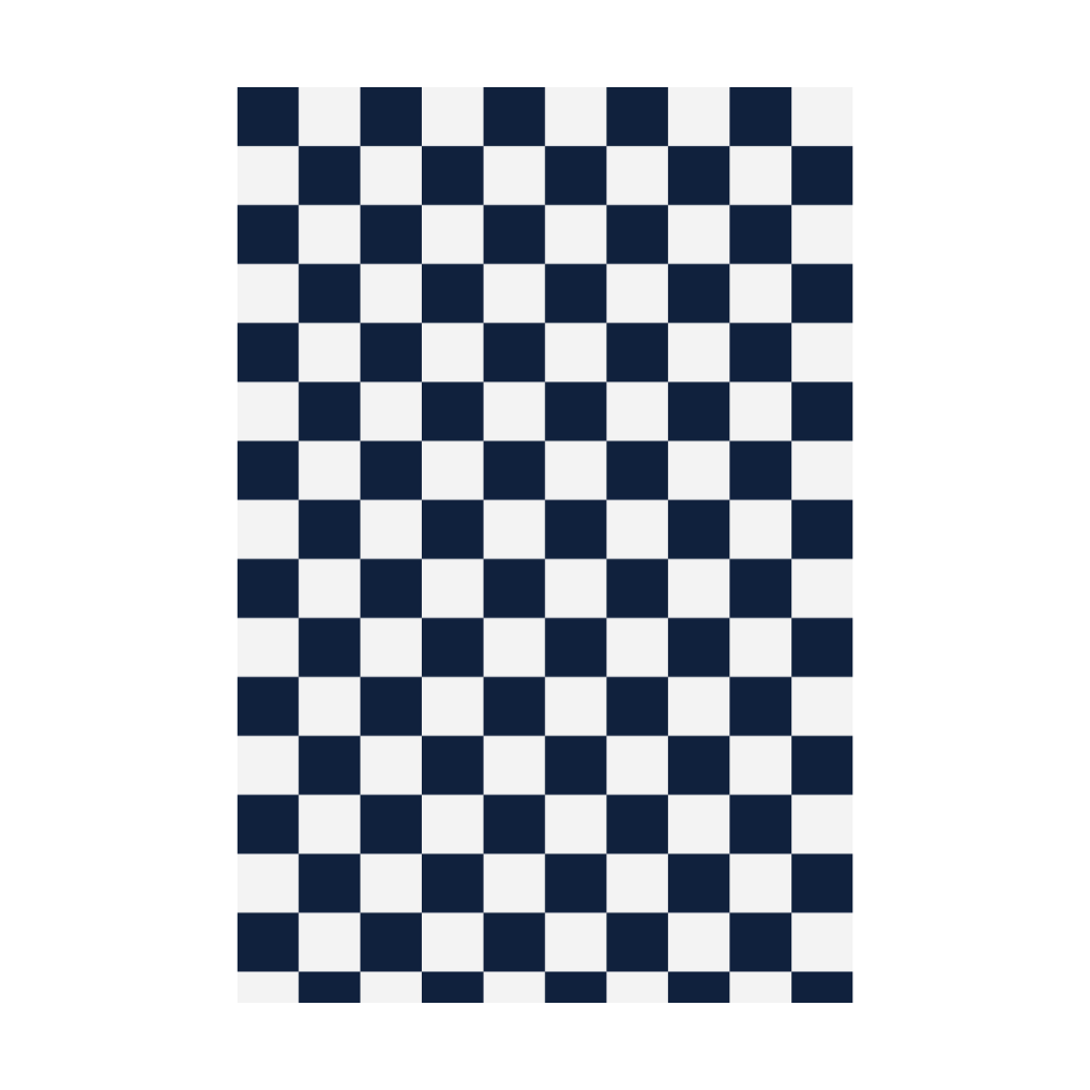 Sibylla Checkered Washable Rugs