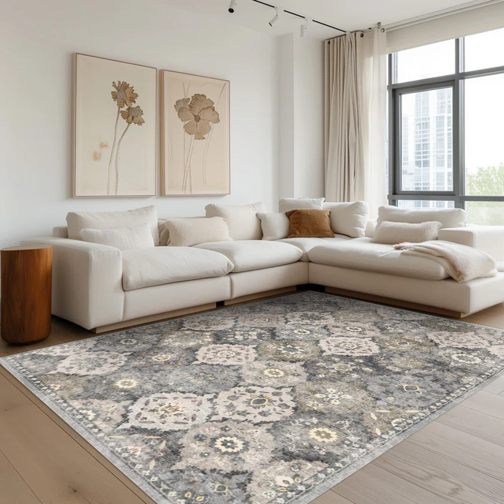 Storm Persian Washable Rugs