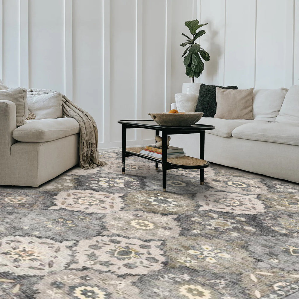 Storm Persian Washable Rugs