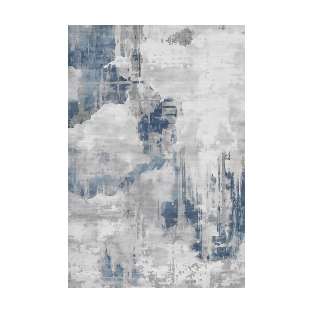 Faded Abstract Washable Rugs