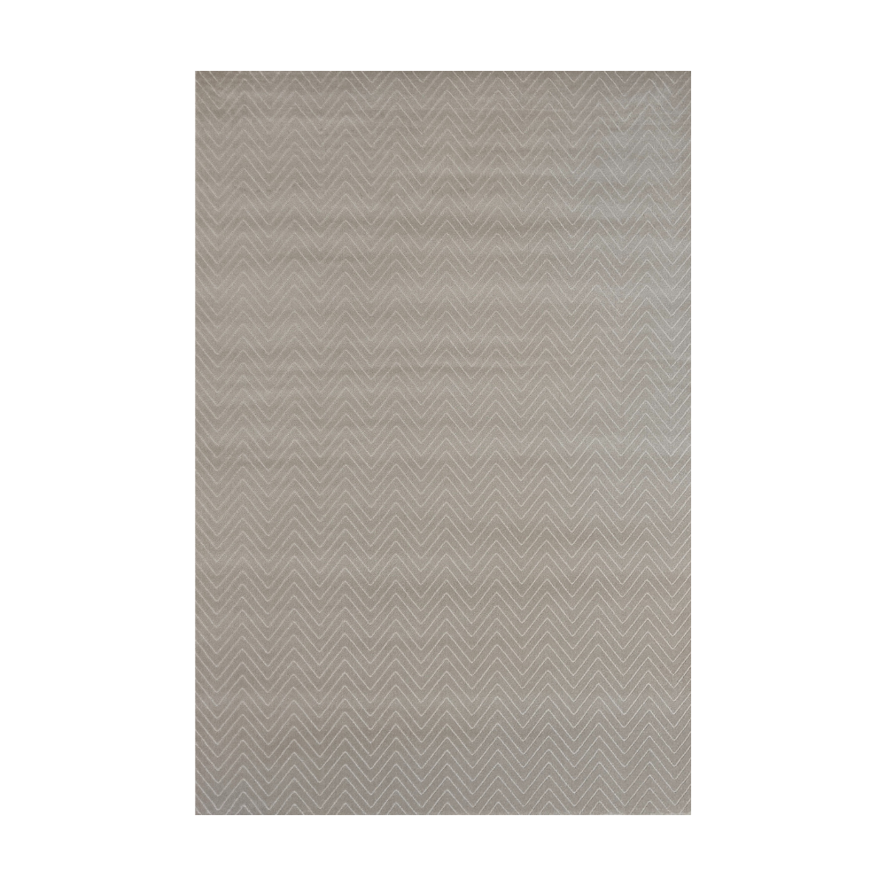 Beige chevron textured rug for home decoration